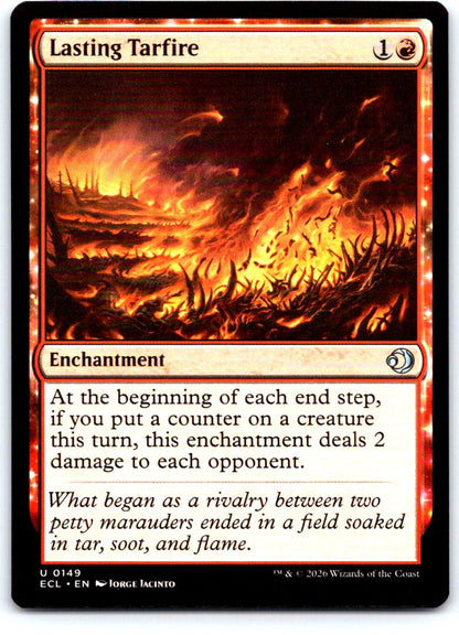 Lasting Tarfire 149 Uncommon Lorwyn Eclipsed Magic: The Gathering Near Mint