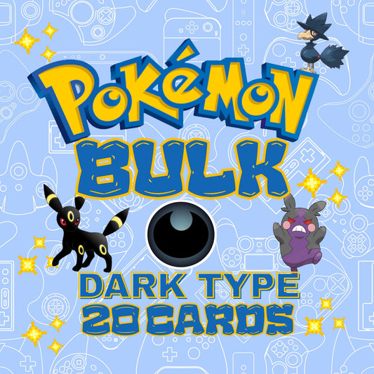 DARK TYPE POKÉMON — 20 CARD LOT!