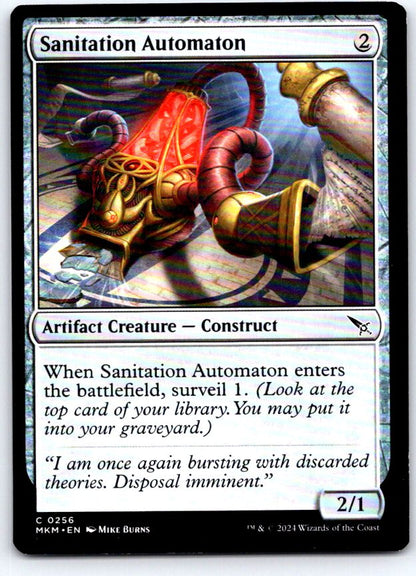 Sanitation Automaton 256 Common Murders at Karlov Manor Magic: The Gathering NM