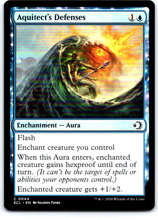 Aquitect's Defenses 44 Common Lorwyn Eclipsed Magic: The Gathering Near Mint