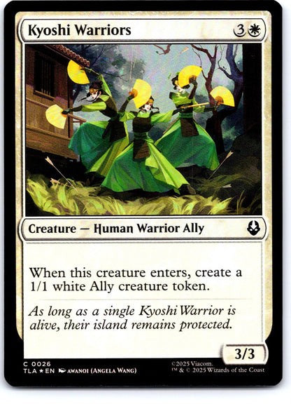 Kyoshi Warriors 26 Avatar: The Last Airbender Magic: The Gathering Foil NM