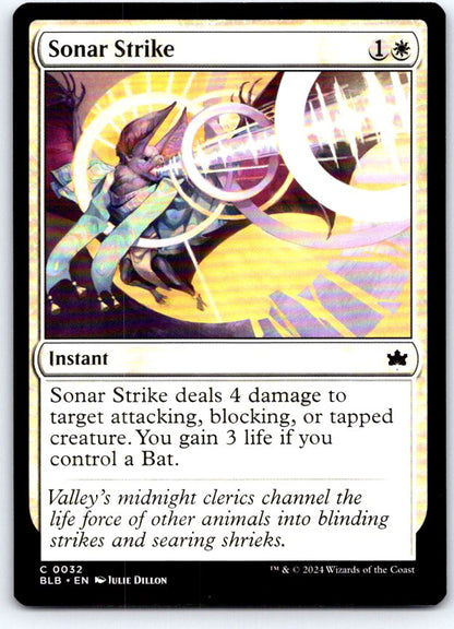 Sonar Strike 32 Common Bloomburrow Magic: The Gathering Near Mint