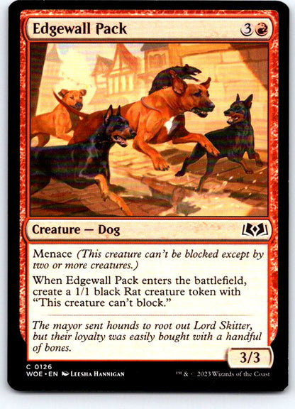 Edgewall Pack 126 Common Wilds of Eldraine Magic: The Gathering Near Mint