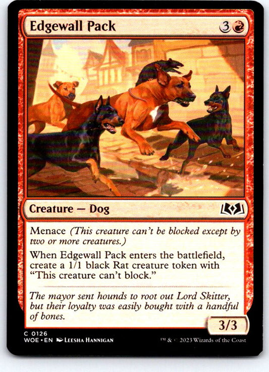Edgewall Pack 126 Common Wilds of Eldraine Magic: The Gathering Near Mint
