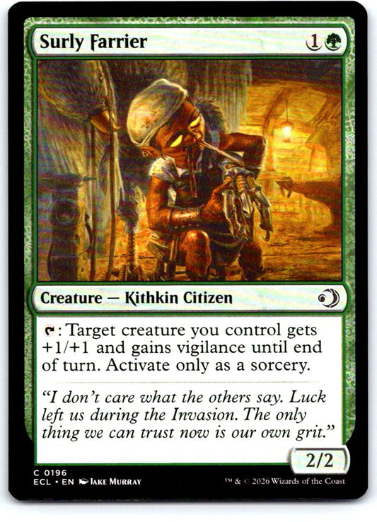 Surly Farrier 196 Common Lorwyn Eclipsed Magic: The Gathering Near Mint