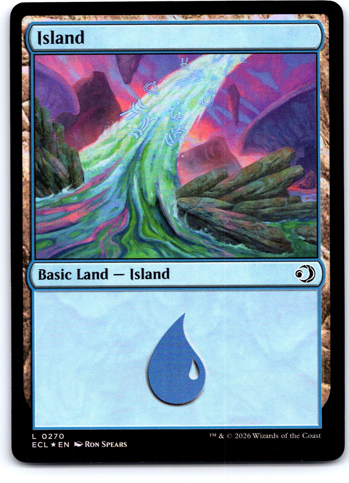 Island (0270) 270 Land Lorwyn Eclipsed Magic: The Gathering Foil Near Mint