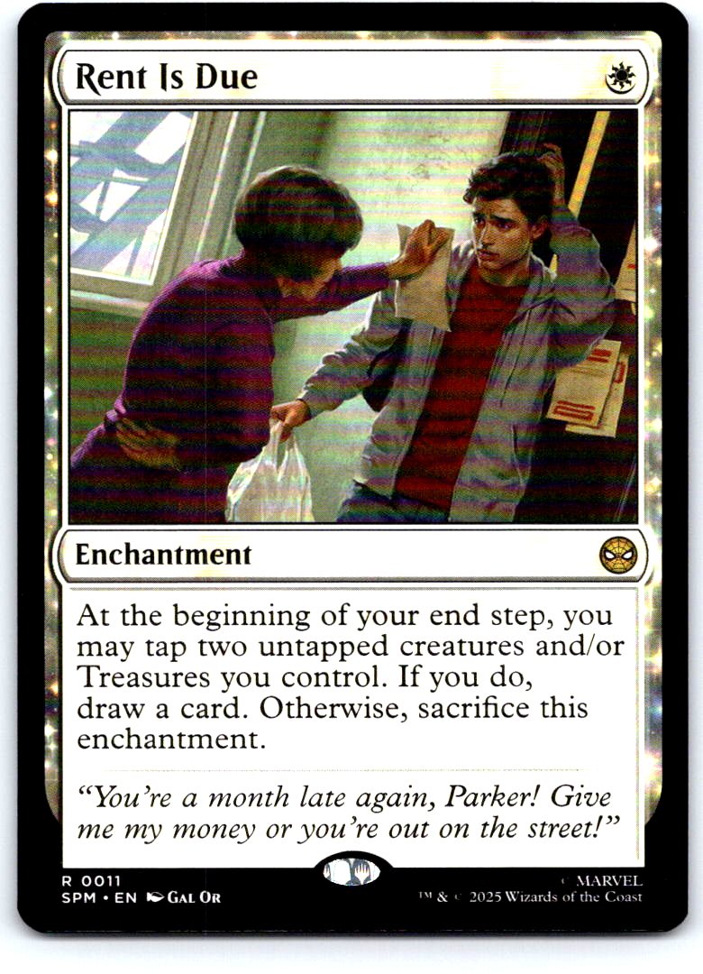 Rent Is Due 11 Rare Prerelease Cards Magic: The Gathering Near Mint