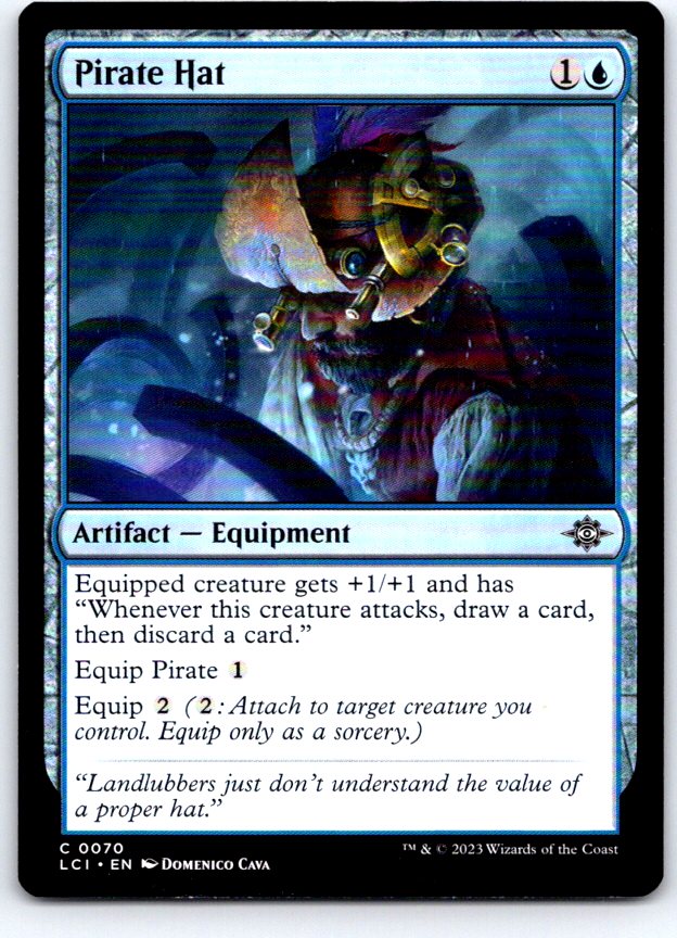 Pirate Hat 70 Common The Lost Caverns of Ixalan Magic: The Gathering Near Mint