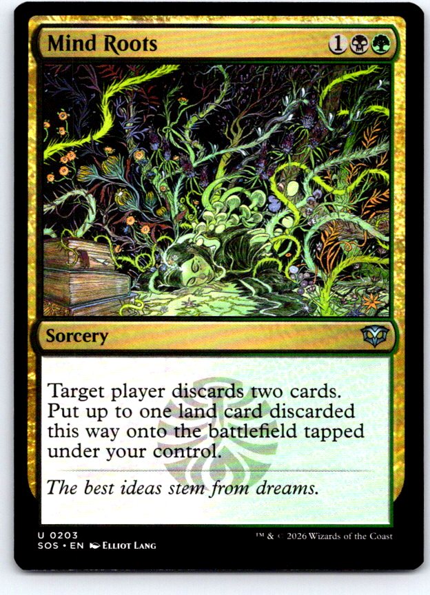 Mind Roots 203 Uncommon Secrets of Strixhaven Magic: The Gathering Near Mint