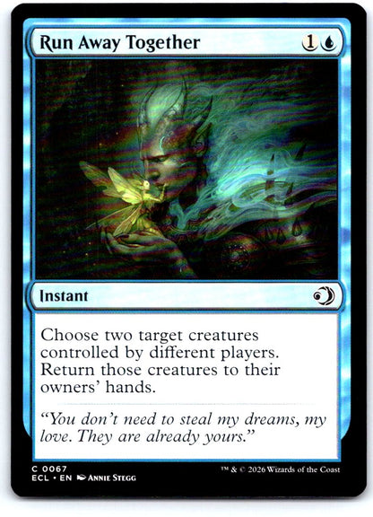 Run Away Together 67 Common Lorwyn Eclipsed Magic: The Gathering Near Mint