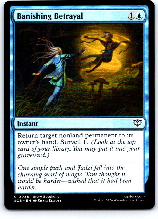 Banishing Betrayal 38 Common Secrets of Strixhaven Magic: The Gathering NM