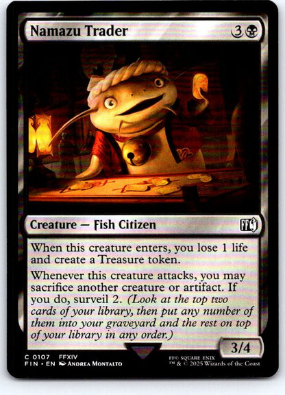 Namazu Trader 107 Common FINAL FANTASY Magic: The Gathering Near Mint