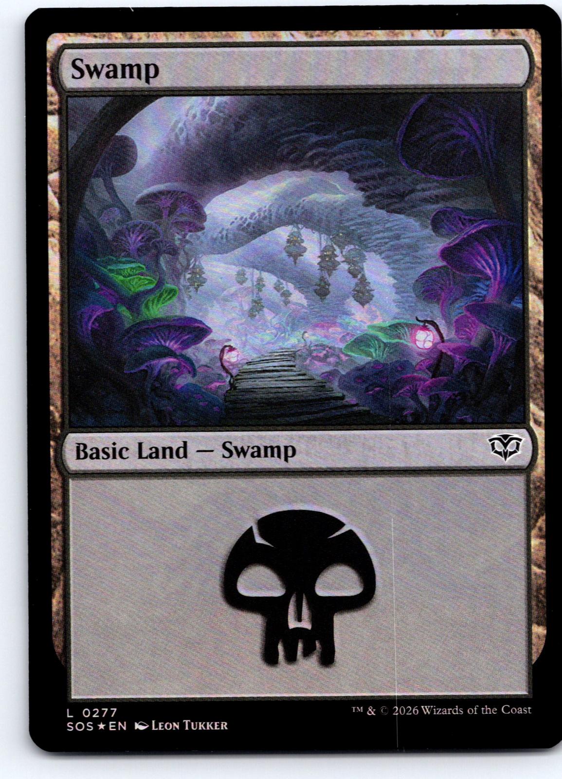 Swamp (0277) 277 Land Secrets of Strixhaven Magic: The Gathering Foil Near Mint