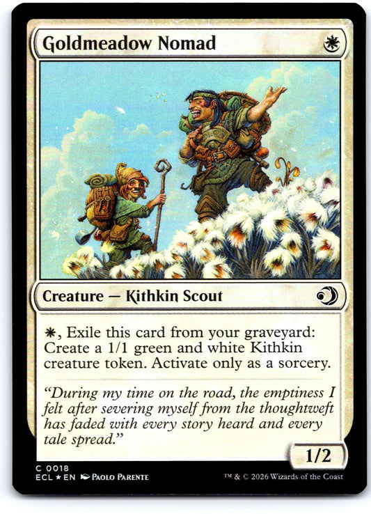 Goldmeadow Nomad 18 Common Lorwyn Eclipsed Magic: The Gathering Foil Near Mint
