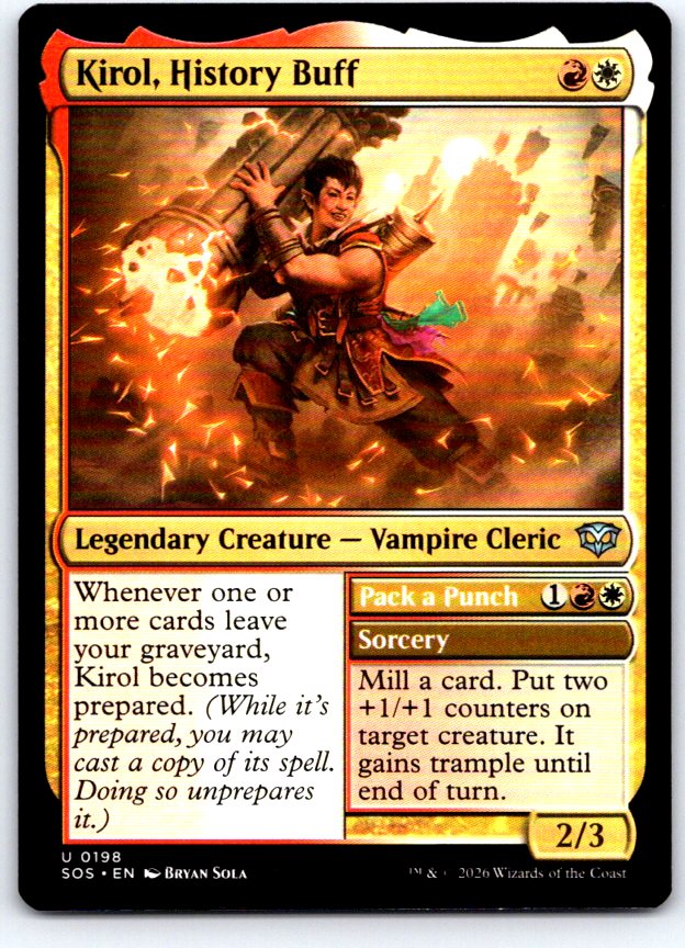 Kirol, History Buff 198 Uncommon Secrets of Strixhaven Magic: The Gathering NM