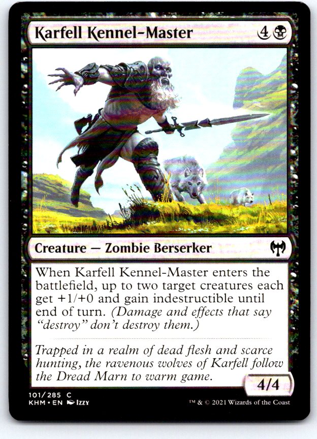 Karfell Kennel-Master 101 Common Kaldheim Magic: The Gathering Near Mint