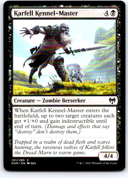 Karfell Kennel-Master 101 Common Kaldheim Magic: The Gathering Near Mint