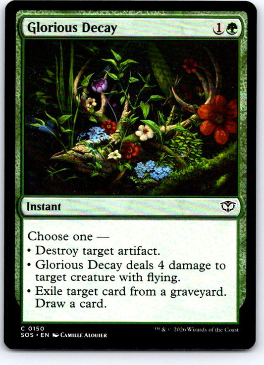 Glorious Decay 150 Common Secrets of Strixhaven Magic: The Gathering Near Mint