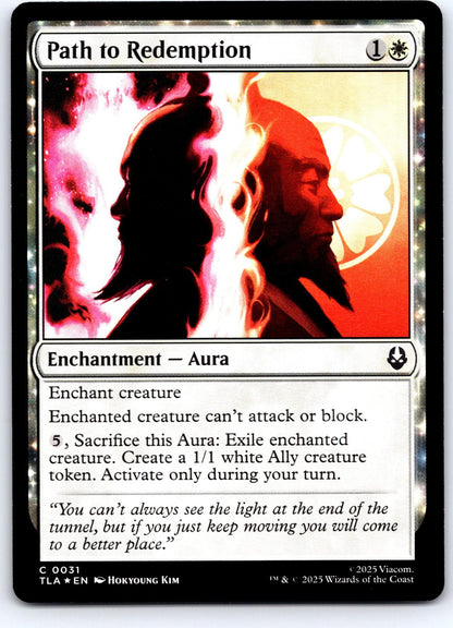 Path to Redemption 31 Avatar: The Last Airbender Magic: The Gathering Foil NM