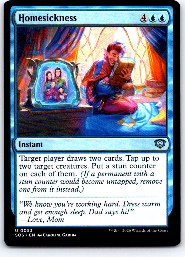 Homesickness 53 Uncommon Secrets of Strixhaven Magic: The Gathering Near Mint