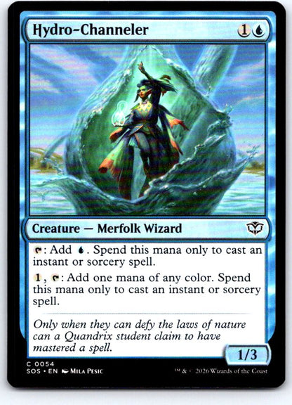 Hydro-Channeler 54 Common Secrets of Strixhaven Magic: The Gathering Near Mint