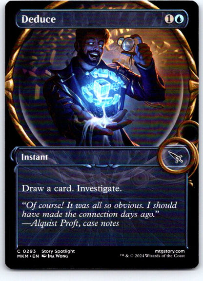 Deduce (Showcase) 293 Common Murders at Karlov Manor Magic: The Gathering NM