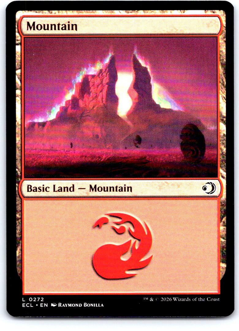 Mountain (0272) 272 Land Lorwyn Eclipsed Magic: The Gathering Near Mint