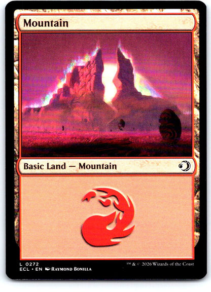 Mountain (0272) 272 Land Lorwyn Eclipsed Magic: The Gathering Near Mint