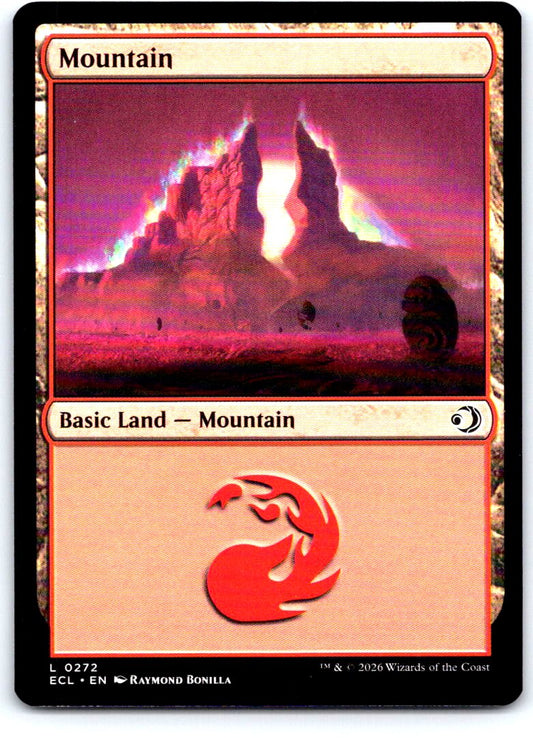 Mountain (0272) 272 Land Lorwyn Eclipsed Magic: The Gathering Near Mint