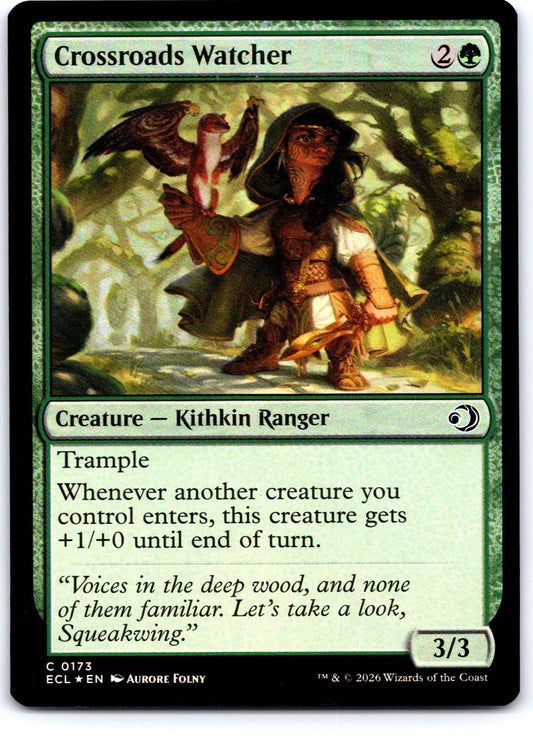 Crossroads Watcher 173 Common Lorwyn Eclipsed Magic: The Gathering Foil NM