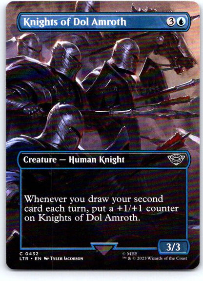 Knights of Dol Amroth (Borderless) 432 LOTR Magic: The Gathering NM