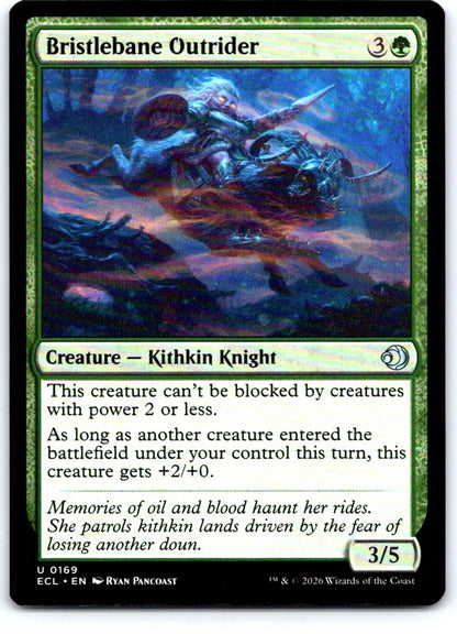 Bristlebane Outrider 169 Uncommon Lorwyn Eclipsed Magic: The Gathering Near Mint