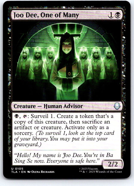 Joo Dee, One of Many 105 Avatar: The Last Airbender Magic: The Gathering NM