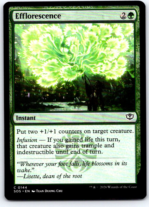 Efflorescence 144 Common Secrets of Strixhaven Magic: The Gathering Near Mint