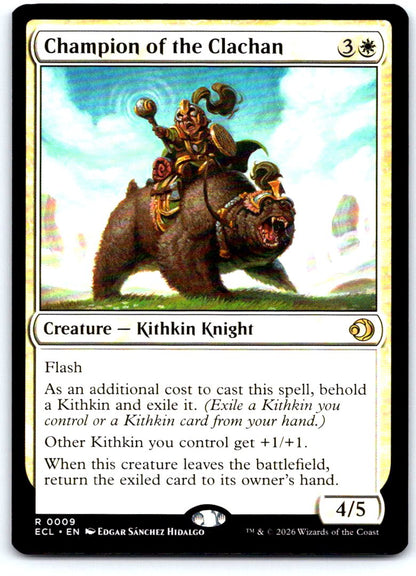 Champion of the Clachan 9 Rare Lorwyn Eclipsed Magic: The Gathering Near Mint