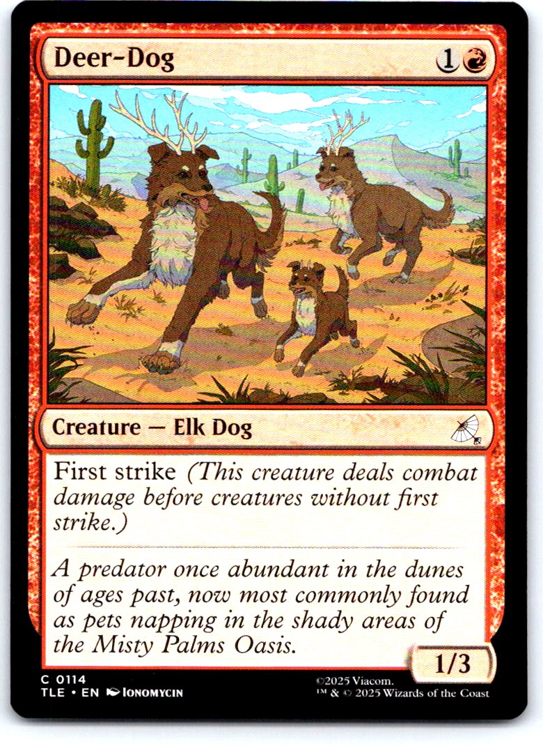 Deer-Dog 114 Avatar: The Last Airbender: Eternal-Legal Magic: The Gathering NM