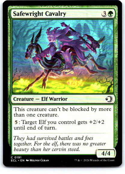 Safewright Cavalry 191 Common Lorwyn Eclipsed Magic: The Gathering Near Mint