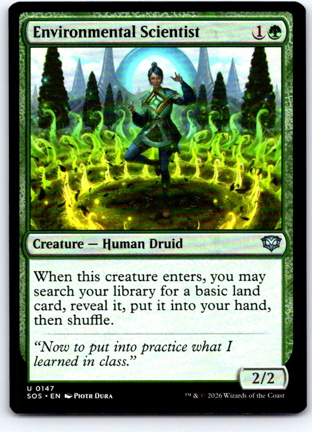 Environmental Scientist 147 Secrets of Strixhaven Magic: The Gathering NM