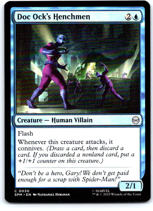 Doc Ock's Henchmen 30 Common Marvel's Spider-Man Magic: The Gathering Near Mint