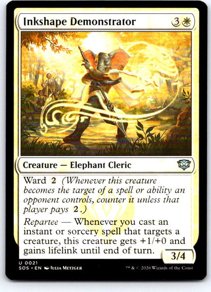 Inkshape Demonstrator 21 Uncommon Secrets of Strixhaven Magic: The Gathering NM