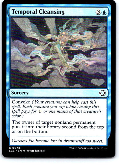 Temporal Cleansing 78 Common Lorwyn Eclipsed Magic: The Gathering Near Mint