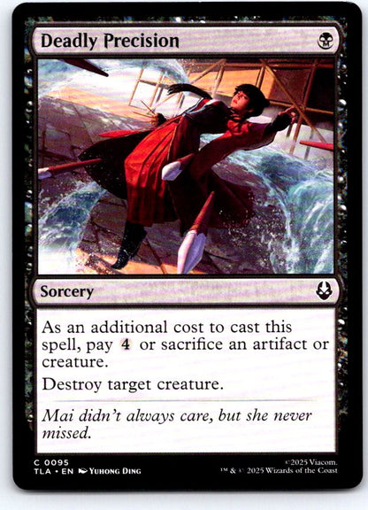 Deadly Precision 95 Common Avatar: The Last Airbender Magic: The Gathering NM
