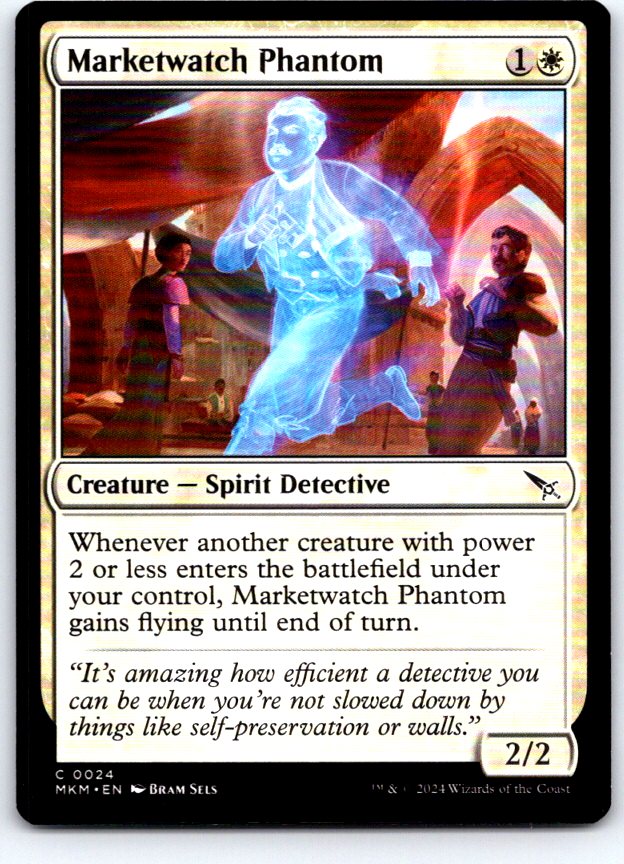 Marketwatch Phantom 24 Common Murders at Karlov Manor Magic: The Gathering NM