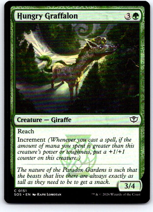 Hungry Graffalon 151 Common Secrets of Strixhaven Magic: The Gathering Near Mint