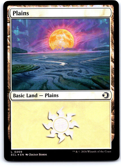 Plains (0269) 269 Land Lorwyn Eclipsed Magic: The Gathering Foil Near Mint
