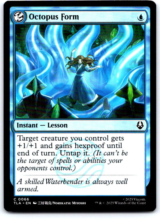 Octopus Form 66 Common Avatar: The Last Airbender Magic: The Gathering Near Mint
