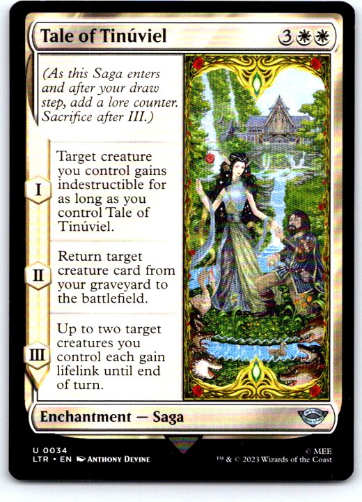 Tale of Tinuviel 34 Universes Beyond: LOTR: Tales of Middle-earth MTG NM