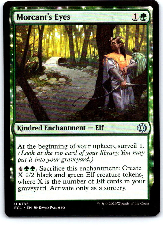 Morcant's Eyes 185 Uncommon Lorwyn Eclipsed Magic: The Gathering Near Mint