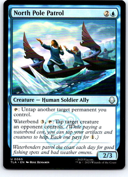 North Pole Patrol 65 Uncommon Avatar: The Last Airbender Magic: The Gathering NM