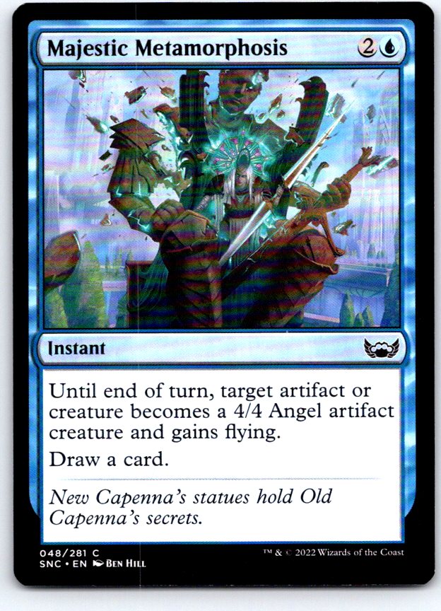 Majestic Metamorphosis 48 Common Streets of New Capenna Magic: The Gathering NM